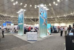 Cybage's booth at HITEC 2019 conference